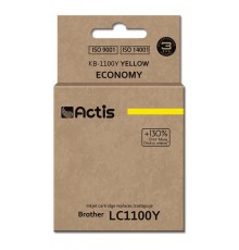 Actis KB-1100Y Ink (replacement for Brother LC1100Y/980Y Standard 19 ml yellow)