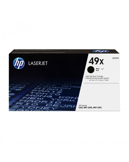 HP 49X High Yield Black Original LaserJet Toner Cartridge