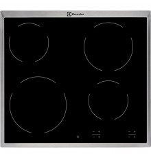 Electrolux EHF16240XK hob Black Built-in Zone Ceramic hob 4 zone(s)