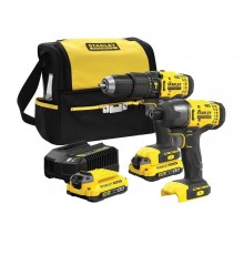 SFMCK465D2S STANLEY set (drill/screwdriver and impact wrench)