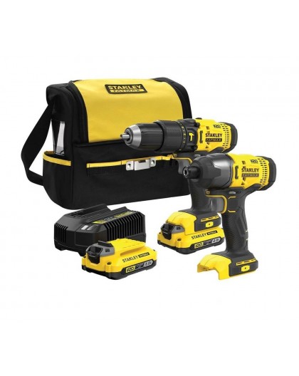 SFMCK465D2S STANLEY set (drill/screwdriver and impact wrench)