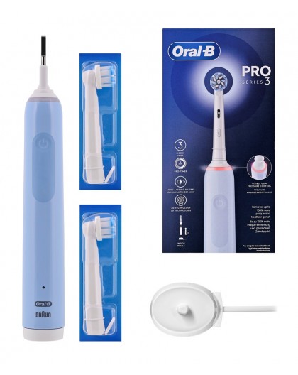 Oral-B Pro 3 Pro3 3000 Adult Rotating-oscillating toothbrush Blue
