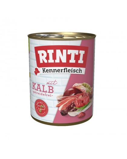 RINTI Kennerfleisch Veal - wet dog food - 800g