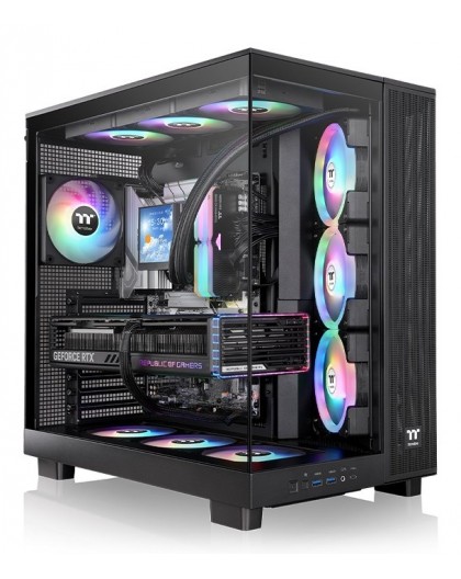 Thermaltake View 380 XL TG ARGB Midi Tower Black