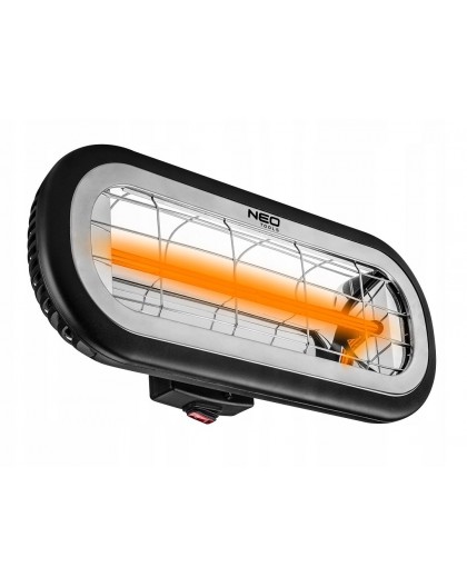 NEO TOOLS 90-032 electric space heater Infrared Indoor & outdoor 2000 W Black