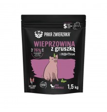 PAKA ZWIERZAKA Pork with Pear S - dry dog food - 1.5kg