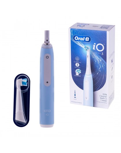 Oral-B IOSERIES3ICE electric toothbrush Adult Rotating-oscillating toothbrush Blue