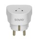 SAVIO AP-01 Travel Adapter, US socket – EU plug