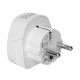 SAVIO AP-01 Travel Adapter, US socket – EU plug