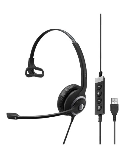 EPOS IMPACT SC 230 USB MS II Mono USB-A Headset In-Line Call Control Microsoft zertifiziert (1000578)