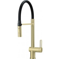 Kitchen faucet with flexible spout - 2 streams