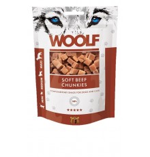 WOOLF Soft Beef chunkies - dog and cat treat - 100g