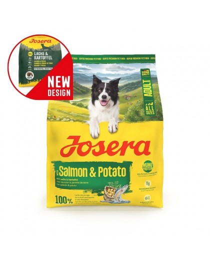 JOSERA Salmon & Potato - dry dog food - 900g