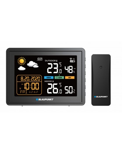 Weather station with outdoor sensor Blaupunkt WS30BK