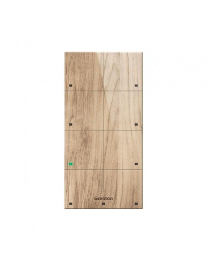 GRENTON TOUCH PANEL/ 8 TOUCH AREAS/ TF-BUS/ LIGHT WOODEN FRONT