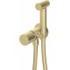 Concealed bidet faucet with bidetta handset