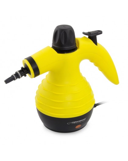Esperanza EHS001 Steam cleaner 0.35L Black, Yellow 900W