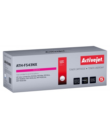 Activejet ATH-F543NX Toner (replacement for HP 203X HP203X CF543X CRG 054H CRG054H Supreme 2500 pages magenta)