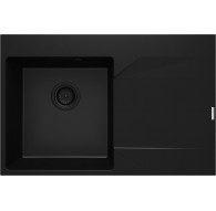 Granite sink 1-bowl with drainer - right