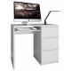 Topeshop LIMA PRAWE BIEL MAT computer desk White
