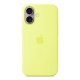 Apple iPhone 17 Silicone Case with MagSafe – Neon Yellow