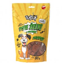 TUF TUF Dog gummies - poultry drops - dog treat - 80g