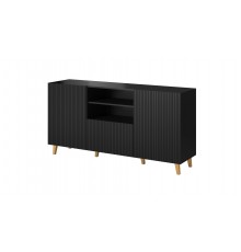 Cama Commode PAFOS 150x42x82 Black matt