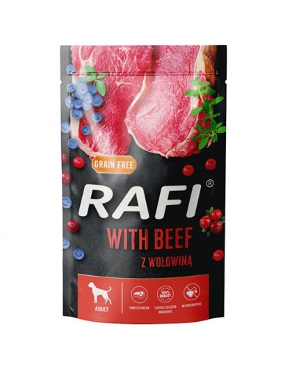 DOLINA NOTECI Rafi with beef - wet dog food - 500g