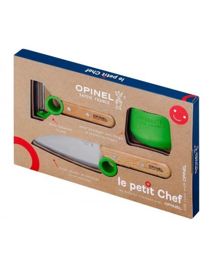 Opinel Le Petit Chef Set Green