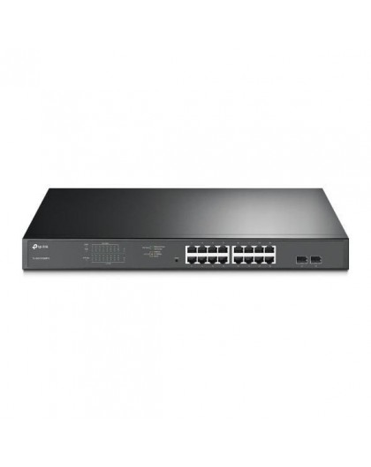 TP-Link JetStream 16-Port Gigabit Easy Smart PoE/PoE+ Switch
