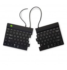R-Go Tools Ergonomic keyboard R-Go Split Break v2 with break software, ergonomic split keyboard, QWERTY (US), Wired, black