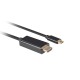LANBERG CABLE USB-C(M)-HDMI(M) 3M 4K 60HZ BLACK
