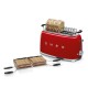 Smeg 50's Style Toaster TSF02RDEU Red