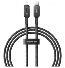 Baseus Unbreakable USB C to iP cable 1 m 20 W Black