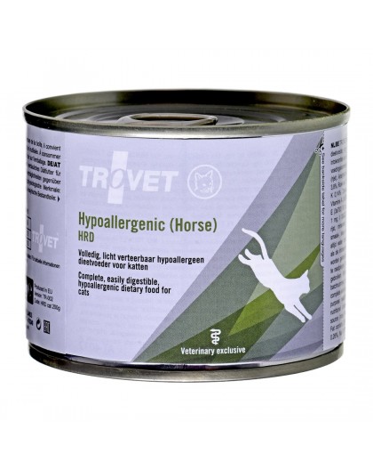 TROVET Hypoallergenic HRD with horse - wet cat food - 200g