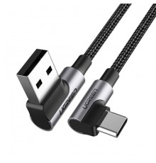 Ugreen 20856 USB cable USB 2.0 USB A USB C Black, Silver