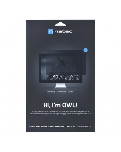 NATEC PRIVACY FILTER OWL 17.3" 16:9