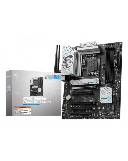MSI B760 GAMING PLUS WIFI DDR4 motherboard Intel B760 LGA 1700 ATX