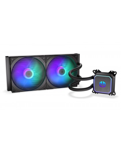 ENDORFY Navis F280 ARGB Computer case All-in-one liquid cooler 14 cm Black 1 pc(s)