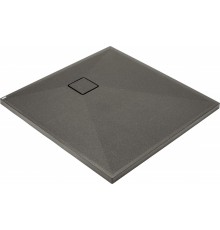 Square granite shower tray 80x80 cm