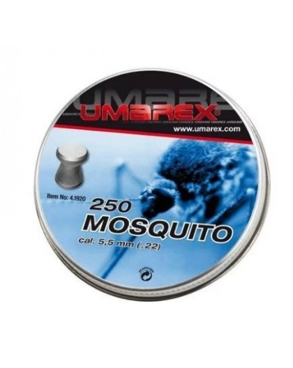 Umarex Mosquito flat pistol pellets 5.5 mm 250 pcs.