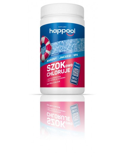 Acrylmed EXTRA CHLOR Granules for controlling algae, fungi and bacteria in swimming pools, 1 kg