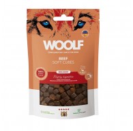 WOOLF Soft Cubes Beef - dog treat - 100g