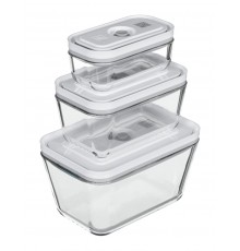 Set of 3 Glass Containers Zwilling Fresh & Save