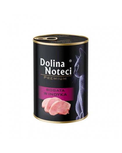 DOLINA NOTECI Premium Rich in turkey - wet cat food - 400g