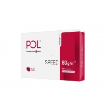 Paper copier office POLSPEED (A4 80g/m2 500 sheets paper white matte)