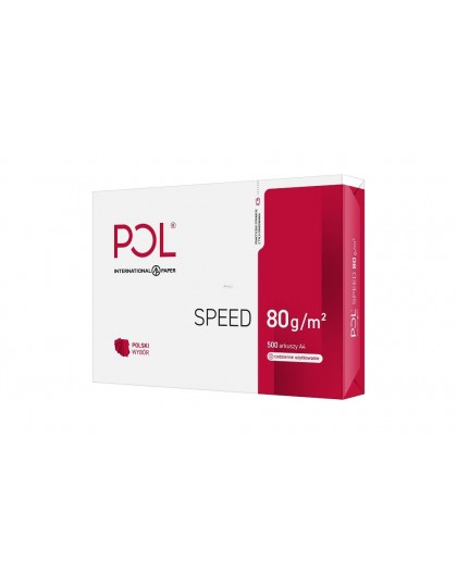 Paper copier office POLSPEED (A4 80g/m2 500 sheets paper white matte)