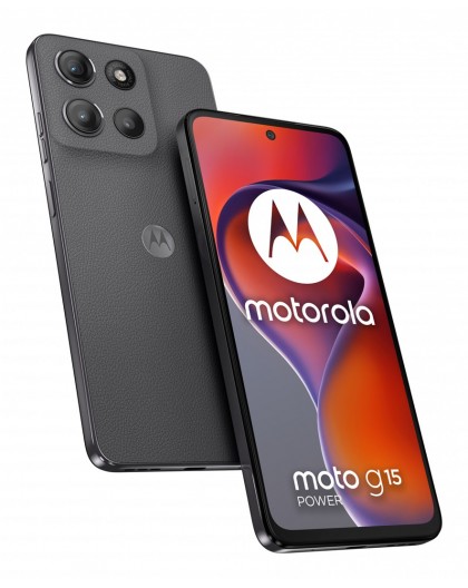 Motorola moto g15 power 17.1 cm (6.72") Dual SIM Android 15 4G USB Type-C 8 GB 256 GB 6000 mAh Grey