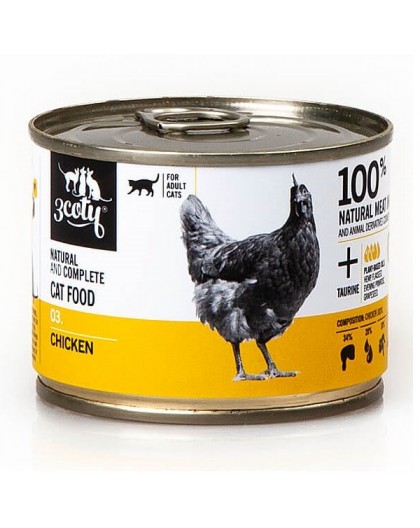 3COTY 03. Chicken - wet cat food - 180g