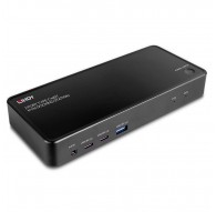 Lindy 2 Port Type C MST KVM Docking Station